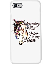 Horse Riding In My Phone Case tile