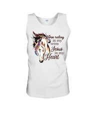 Horse Riding In My Unisex Tank tile