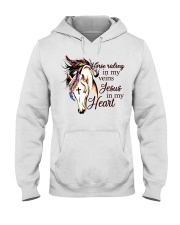 Horse Riding In My Hooded Sweatshirt tile