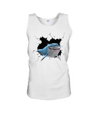 Shark Crack Unisex Tank tile