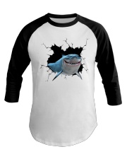 Shark Crack Baseball Tee tile