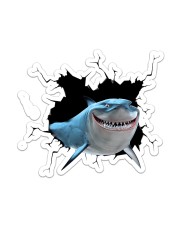 Shark Crack Sticker tile