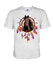 Dream Catcher Horse V-Neck T-Shirt tile