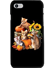 Cat Sunflower Pumpkin Phone Case tile