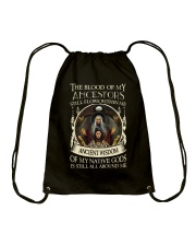 Native American Blood of my Ancestors Drawstring Bag tile