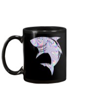 Mommy Shark Back The Blue 2 Sides Mug tile