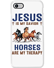 Jesus Is My Savior Horses Phone Case tile