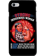 Strong Indigenous Woman Be Strong Phone Case tile