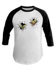 Turtles Crack Baseball Tee tile