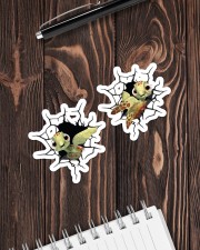 Turtles Crack Sticker - Single (Horizontal) aos-sticker-single-horizontal-lifestyle-front-05