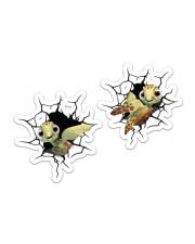 Turtles Crack Sticker - Single (Horizontal) front
