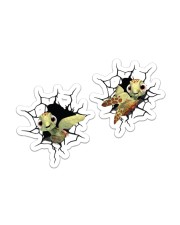 Turtles Crack Sticker tile
