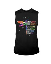 Smile often think Sleeveless Tee tile