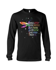 Smile often think Long Sleeve Tee tile