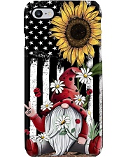 Gnome American Sunflower Phone Case i-phone-8-case