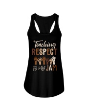 Teaching Respect Is My Jam Ladies Flowy Tank tile