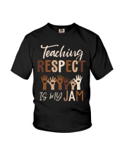 Teaching Respect Is My Jam Youth T-Shirt tile