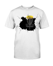 Disgolf crack Classic T-Shirt tile