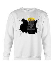 Disgolf crack Crewneck Sweatshirt tile