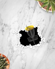 Disgolf crack Sticker - Single (Vertical) aos-sticker-single-vertical-lifestyle-front-06