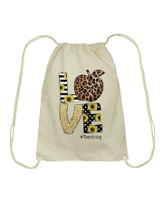 Love Teaching Drawstring Bag tile