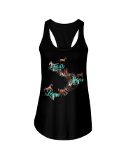 Girl Faith Hope Love Ladies Flowy Tank tile