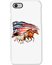 Horse Flag American Phone Case tile