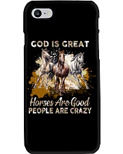 God Is Great Horses Phone Case tile
