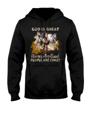 God Is Great Horses Hooded Sweatshirt tile