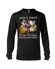 God Is Great Horses Long Sleeve Tee tile