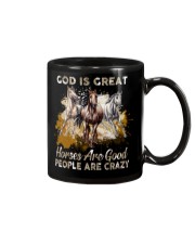 God Is Great Horses Mug tile