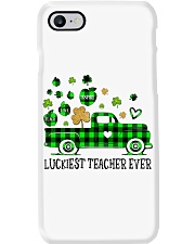 Luckiest Teacher Ever St Patrick's Day Phone Case tile