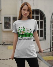 Luckiest Teacher Ever St Patrick's Day Classic T-Shirt apparel-classic-tshirt-lifestyle-19