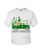 Luckiest Teacher Ever St Patrick's Day Youth T-Shirt tile