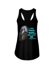 Horse I Will Wark By Faith Ladies Flowy Tank tile