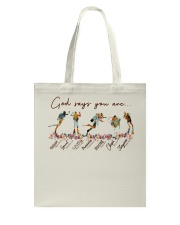 scuba god says you are Tote Bag tile