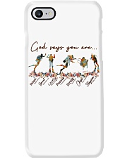 scuba god says you are Phone Case tile