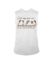 scuba god says you are Sleeveless Tee tile