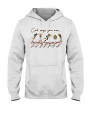 scuba god says you are Hooded Sweatshirt tile