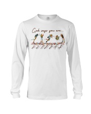 scuba god says you are Long Sleeve Tee tile