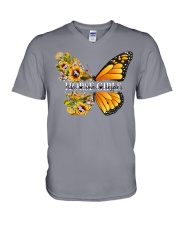 Horse Girls Ride Love Inspire V-Neck T-Shirt tile