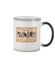 God Says You Are Beautiful Horse Color Changing Mug tile
