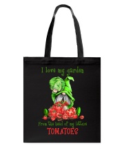 i love my garden from the head of my lettuce Tote Bag tile