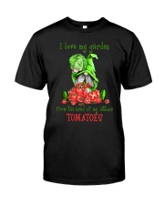 i love my garden from the head of my lettuce Classic T-Shirt front