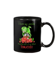 i love my garden from the head of my lettuce Mug tile