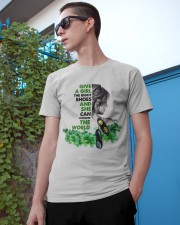 Irish Dancing Girl Give A Girl The Right Shoes Classic T-Shirt apparel-classic-tshirt-lifestyle-17