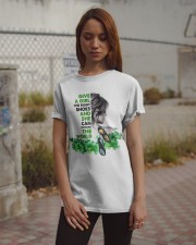 Irish Dancing Girl Give A Girl The Right Shoes Classic T-Shirt apparel-classic-tshirt-lifestyle-18