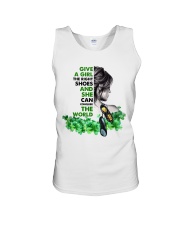 Irish Dancing Girl Give A Girl The Right Shoes Unisex Tank tile