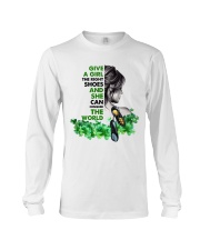 Irish Dancing Girl Give A Girl The Right Shoes Long Sleeve Tee tile