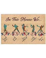 Softball In This House 17x11 Poster front